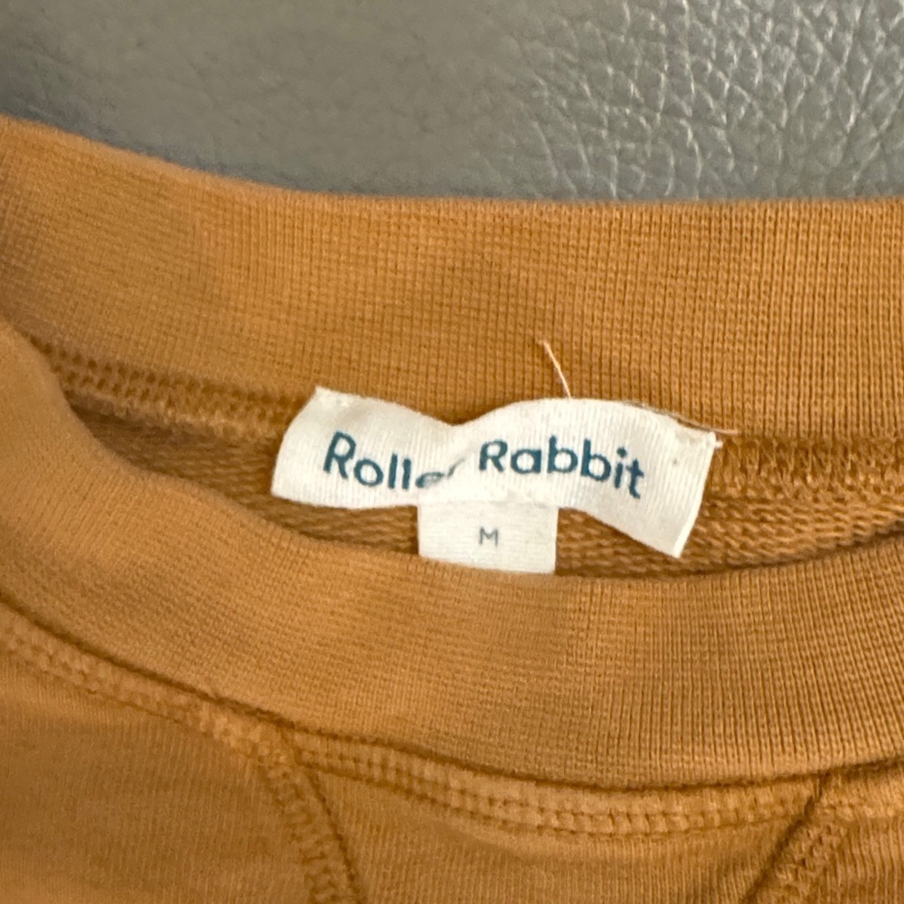 Roller Rabbit Camel Girls Sweatshirt size medium
